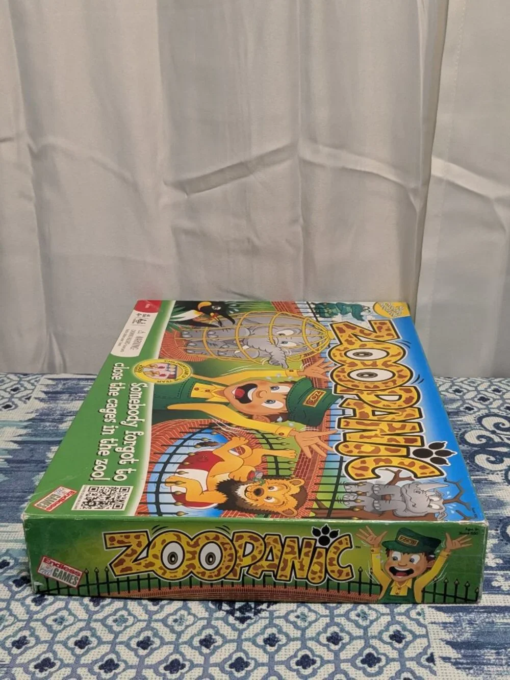 Zoo Panic Board Game Endless Games Inc 2009 99% complete Denmark Game of the yr
